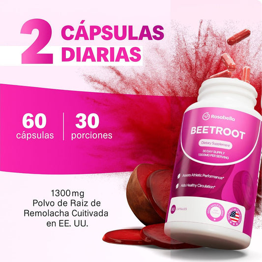 BEETROOT ROSABELLA / MEJOR RENDIMIENTO EN HOMBRES